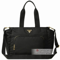 プラダ ナイロン コピーBABY BAGストラップ付きマザーズバッグ BR4102 BABY BAG NERO