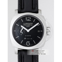 パネライ ルミノール スーパーコピー1950 8DAYS GMT PAM00233 44mm シースルーバック ブラック