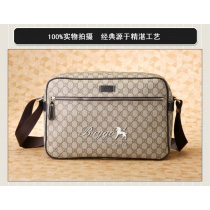 グッチ バッグ スーパーコピーGUCCI（グッチ） ショルダーバッグ WG柄(211107) ＰＶＣキャンバス(ベージュ ｘ こげ茶)