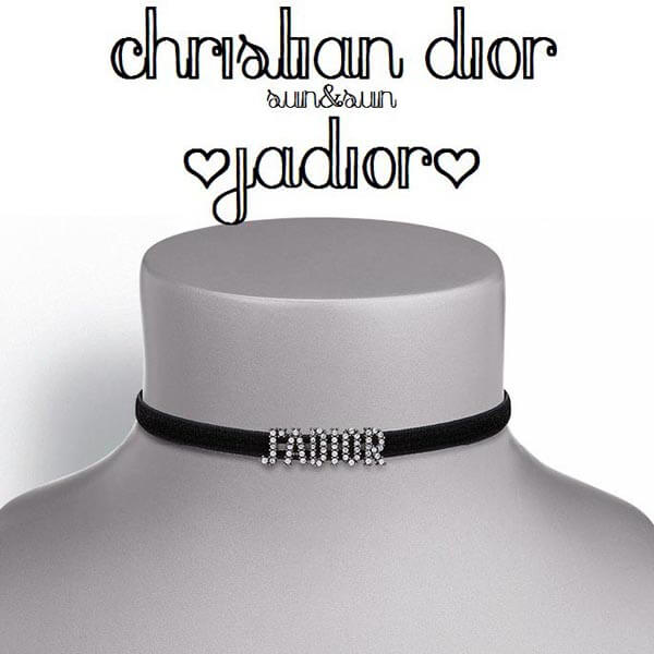 ディオールスーパーコピー J'ADIOR DIOR チョーカー シルク