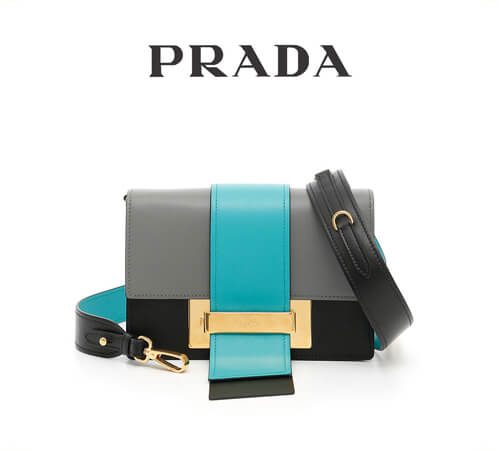 2017AW PRADA プラダスーパーコピー メタル リボン バッグ