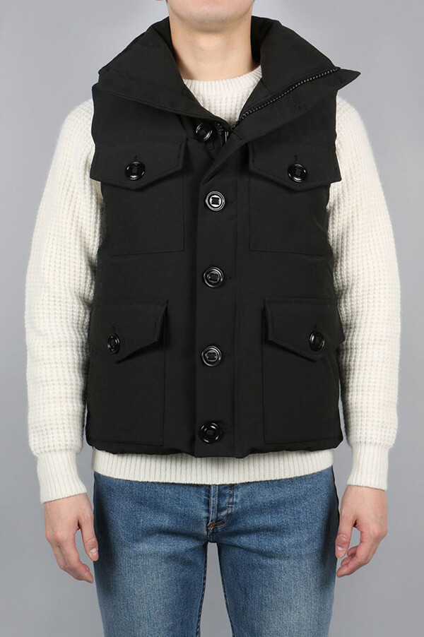 カナダグース コピー CANADA GOOSE メンズ MONTREAL VEST モントリオール BLACK 622040033