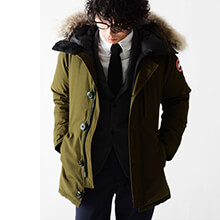 2018秋冬新作 カナダグース コピー CANADA GOOSE メンズ JASPER PARKA ジャスパーパーカー フードファー ミドルレングス ダウンジャケット コート・3438JM