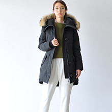 2017秋冬新作 カナダグース コピー CANADA GOOSE レディース ROSSCLAIR PARKA FF ロスクレアパーカー ファーフード ダウンジャケット ダウンコート・2580LA レディース