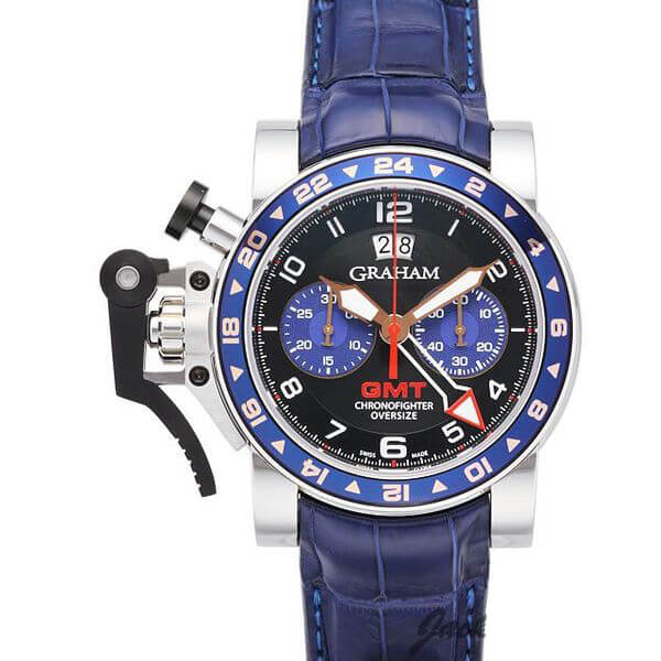 グラハム スーパーコピー GRAHAM クロノファイター オーバーサイズ GMT 2OVGS.B26A