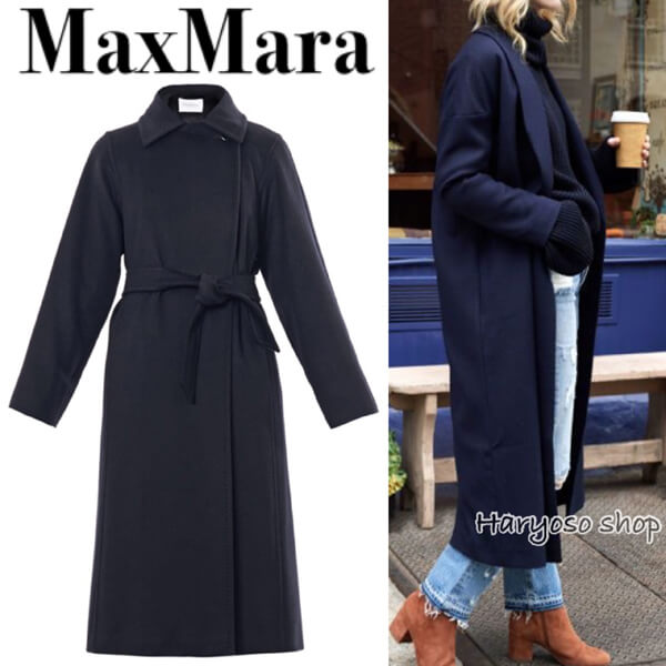 MAX MARA2017/18秋冬新作OCEANIA ロング ガウンコート マックスマーラ コピー