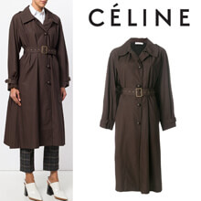 CELINE2017/18 ロングコートコットントレンチコート セリーヌ服コピー