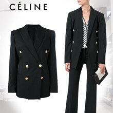 CELINEの2017/18 秋冬ダブルテーラードジャケット セリーヌ服コピー