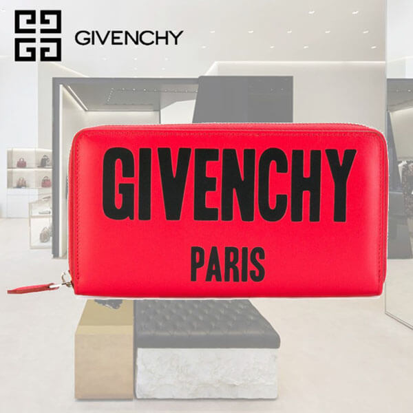 2018 ジバンシー 財布コピーGIVENCHY アイコニック ロゴ ウォレット 長財布 BC06340777606