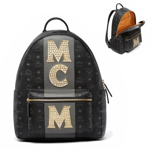 MCM リュック バックパック 2018 MMK8SVE82BK コットンツイルライニング MCM コピー