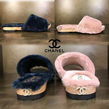 CHANEL ココマーク オリラグ ミュール ブルー・ピンク G33193 Y51088 シャネル靴コピー