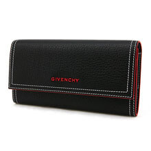 ジバンシー 財布コピー GIVENCHY 2018 Pandoraパンドラ(パンドラ) ステッチポイント 二つ折り長財布_BLACK