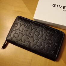 ジバンシー 財布コピーGIVENCHY 2018 ICONIC スターエンボス ファスナー長財布...