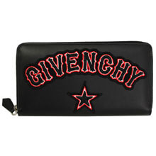 ジバンシー 財布コピーGIVENCHY 長財布 エンブリッシュド レザー ウォレット BC06340544