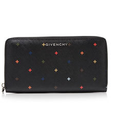 ジバンシー 財布コピーGIVENCHY 2018 マルチクロスプリント ラウンドファスナー長財布BC06340