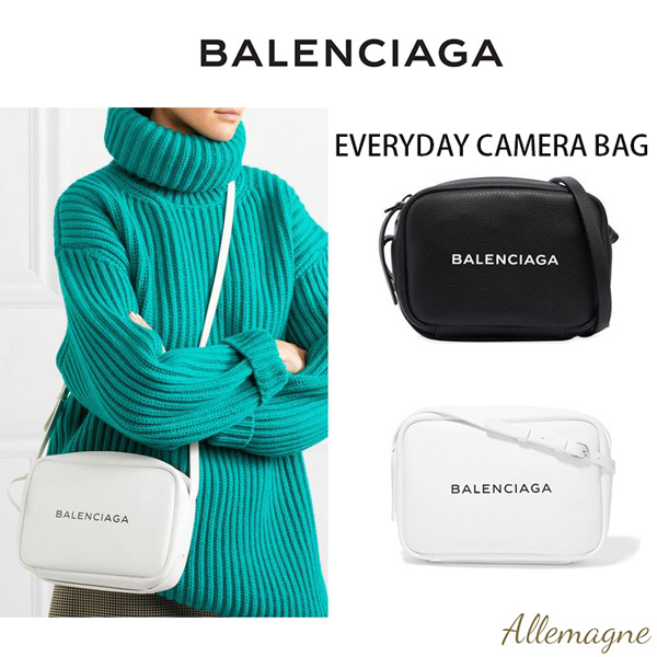 BALENCIAGA ショルダーバッグポシェット ホワイト スーパーコピー バレンシアガ 489809 D6W2N 9060 EVERYDAY CAMERA BAG カメ