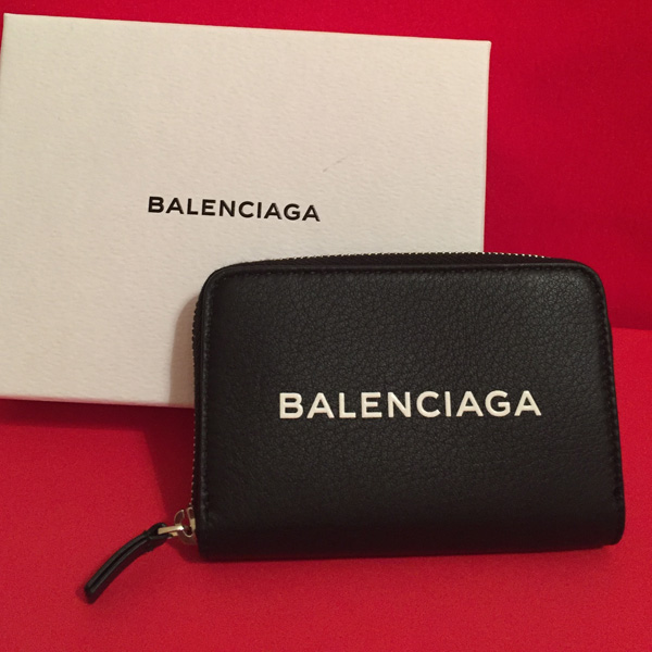 BALENCIAGA ロゴジップコイン入れ コインケース 小銭入れ バレンシアガスーパーコピー