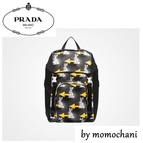 PRADA リュック ラビット柄バックパック2018 2VZ135 プラダ うさぎ バッグ ラビット スーパーコピー