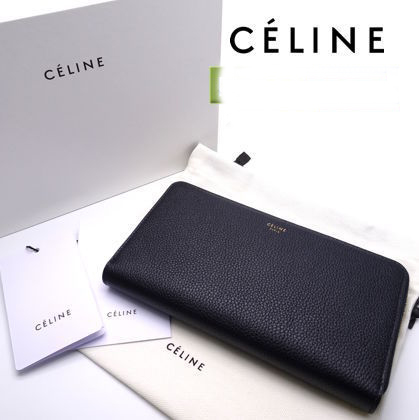 CELINE 希少カラー バイカラー 長財布 Midnight 105003AFE.07MI セリーヌコピー