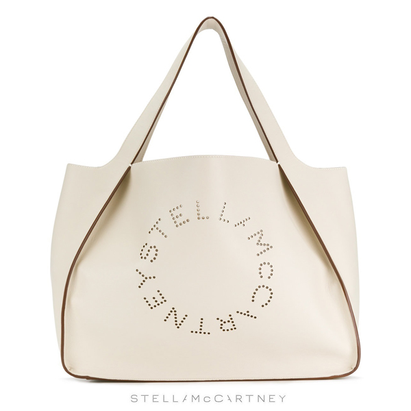 Stella McCartney ステラ ロゴ トートバッグ ﾎﾜｲﾄ 502793W9923 9000ステラマッカートニーバッグコピー