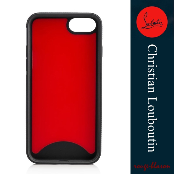 ルブタン スマホケース コピーChristian Louboutin Loubiphone iPhone7 iPhone8 レッドソール 1185102M442