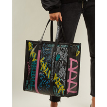 BALENCIAGA トートバッグ GRAFFITI BAZAR SHOPPER バッグ バレンシアガスーパーコピー