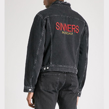 BALENCIAGA デニムジャケット SINNERS バレンシアガスーパーコピー