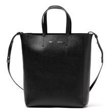 CELINE トートバッグ CABAS 176183XBA.38NOカバ スモールサイズ ブラッ...