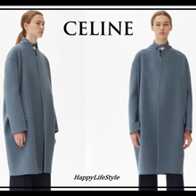 CELINE コート Lovely エッグシェイプコート ダブルフェイスカシミア セリーヌコピー