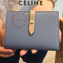 CELINE 折りたたみ財布 洗練度MAX☆ストラップ中財布 セリーヌコピー