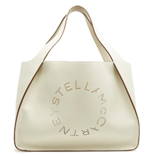 Stella McCartney ステラ ロゴ トートバッグ ﾎﾜｲﾄ 502793W9923 ...