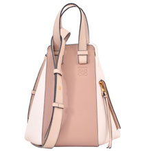 LOEWE ハンモック Small 387.30TS35ブラッシュマルチトーン ショルダーバッグ...