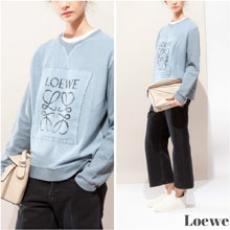 LOEWE ロエベ ベビーブルー トレーナー ブルーロエベ服コピー