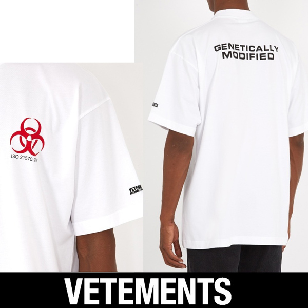 ヴェトモン tシャツ コピー VETEMENTS ヴェトモン／Genetically Tシャツ