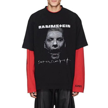 ヴェトモン tシャツ コピー ヴェトモン Rammstein Cotton T-Shirt☆Tシャツ