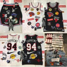 スーパーコピー Supreme Nike NBA Teams Authentic Short White Medium ボトムス