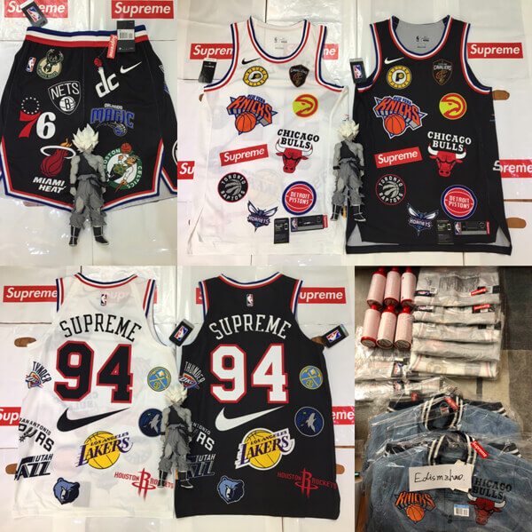 スーパーコピー Supreme Nike NBA Teams Authentic Short White Medium ボトムス