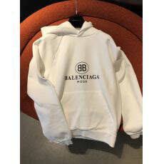 バレンシアガ パーカー コピー フーディ スーパーコピーBALENCIAGA 新作 ロゴ入 パーカー White パーカー フーディ