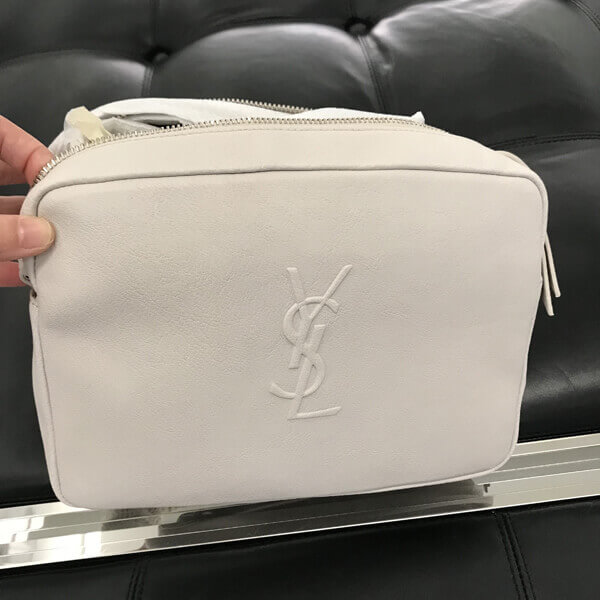 サンローラン バッグ コピーSaint Laurent スモールモノグラムカメラバックicy white