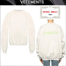 ヴェトモン tシャツ コピー VETEMENTS Unskinny コットン スウェット/グレー