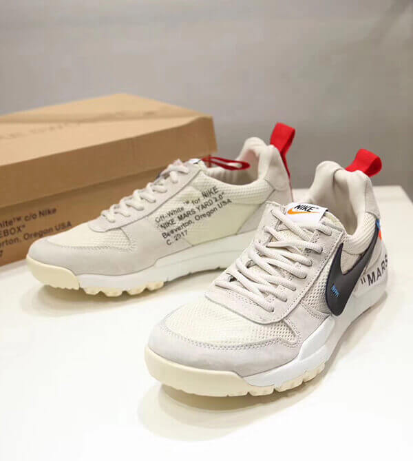 オフホワイト コピー OFF-WHITE NIKE MARS 白色 メンズファッション通販 シューズ