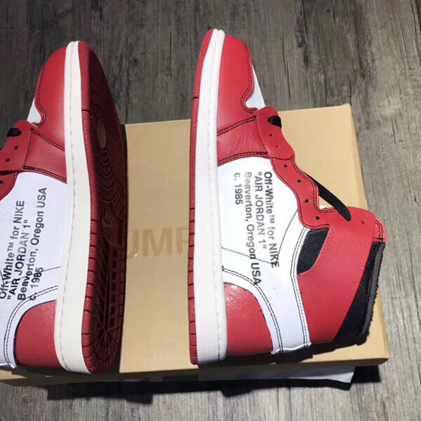 オフホワイト コピー OFF-WHITEOFF-WHITE NIKE Air Jordan 1 BEAVERTON OREGON USA 1985 ブーツメンズスーパーブランド