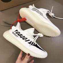 オフホワイト コピー OFF-WHITE adidas YEEZY BOOST スニーカー