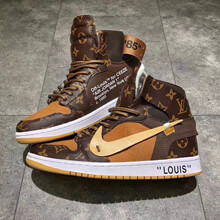 オフホワイト コピー LOUIS VUITTON Off-White NIKE AIR JORD...