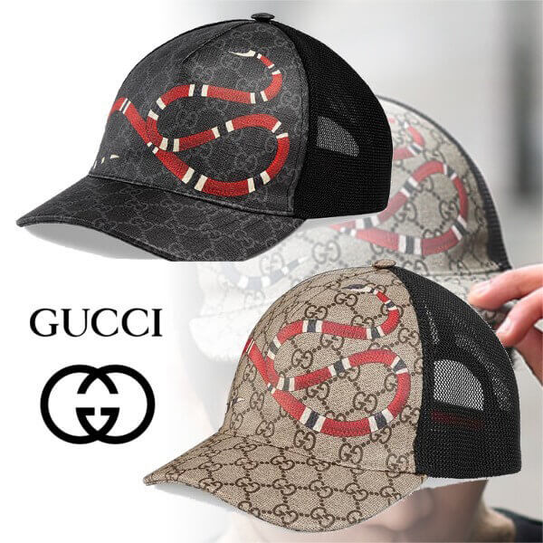 GUCCI キャップ グッチスーパーコピー 19春夏 キャンバス野球帽 TIGER COATED GG BASEBALL HAT 426887 4HB13 2160