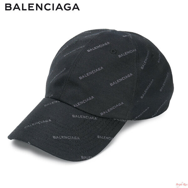 2018新作人気 バレンシアガ キャップ コピー BALENCIAGA オールオーバー コットン キャップ