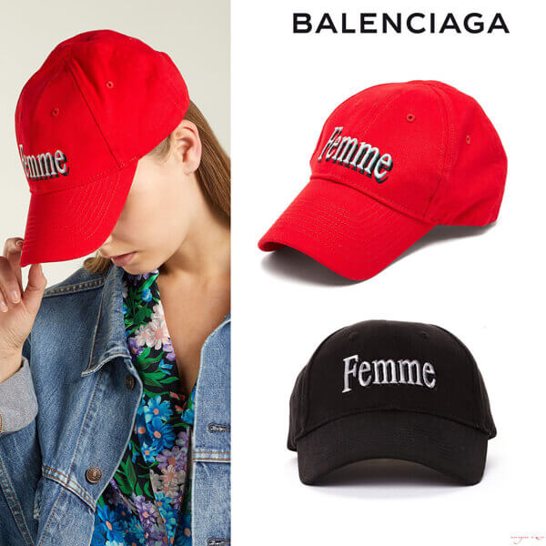 2018新作人気 バレンシアガ キャップ コピー BALENCIAGA Femme コットンツイル キャップ