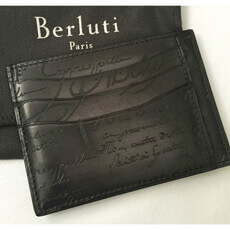 19SS！ベルルッティ財布 コピー Berluti BAMBOU TETRIS NERO