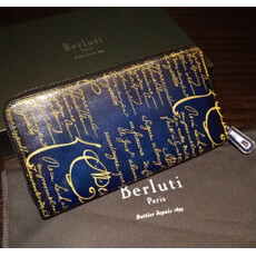 ベルルッティ財布 コピーBerluti ダブルスタンプxシルバーパティーヌ希少品 ベルルッティ ...