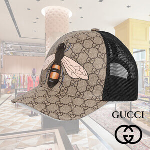 2018春夏新作 GUCCI キャップ グッチスーパーコピー 男女兼用 GG Supreme c...